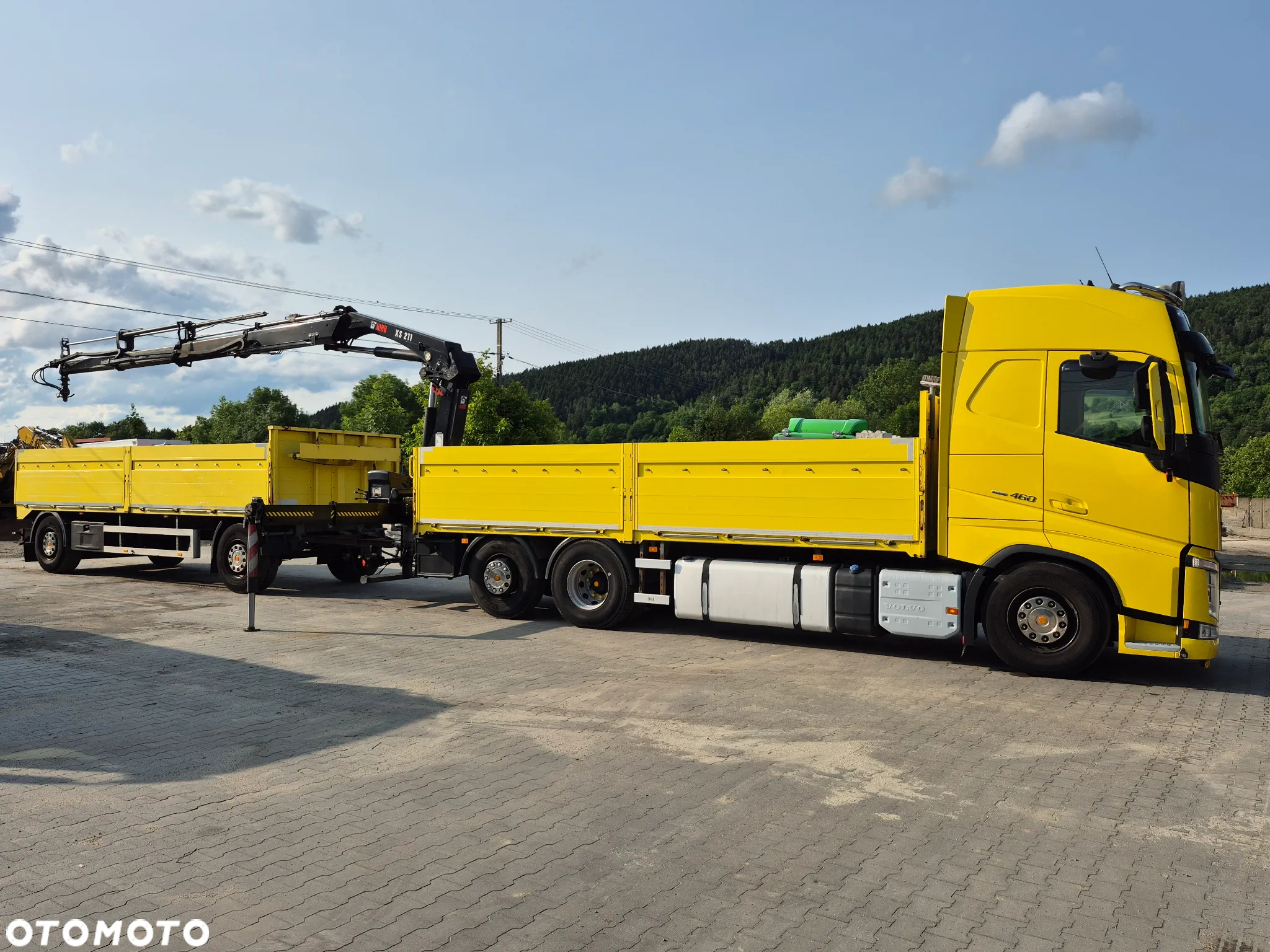 Volvo ZESTAW VOLVO 460 +HIAB 211EP-3 HIDUO +ROTATOR +PRZYCZEPA - 21
