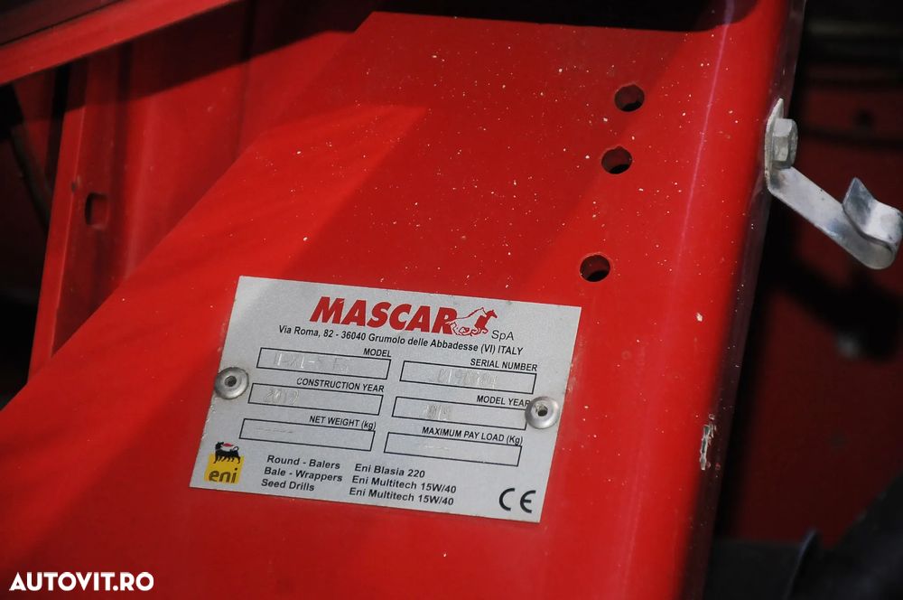 Maschio Mascar Semanatoare 6 secții cu fertilizare azot solid și azot lichid - 9