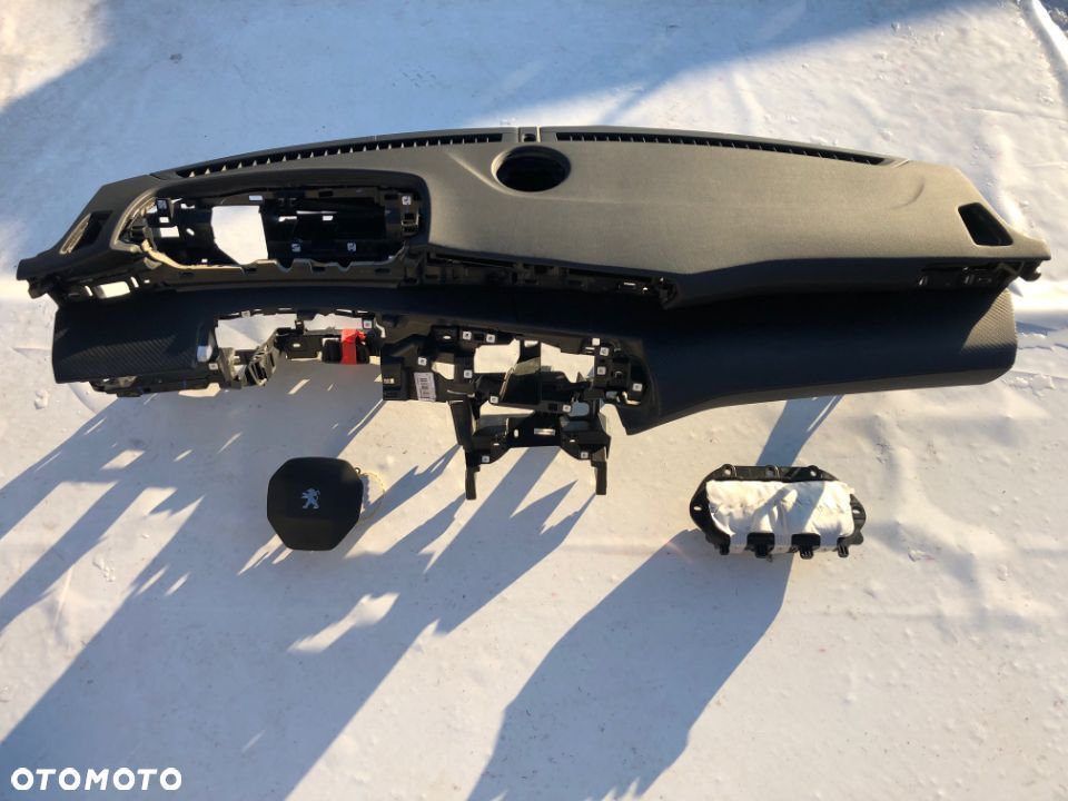 PEUGEOT 508 2 II DESKA KONSOLA KOKPIT PULPIT PÓLKA PARAPET AIRBAG PODUSZKA FOTELOWA KURTYNA naprawa - 2