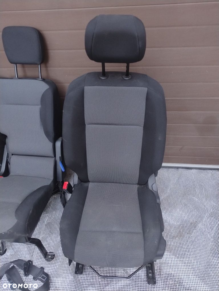 Toyota proace City fotele kanapy przód komplet 3x wysyłka siedzenie - 2
