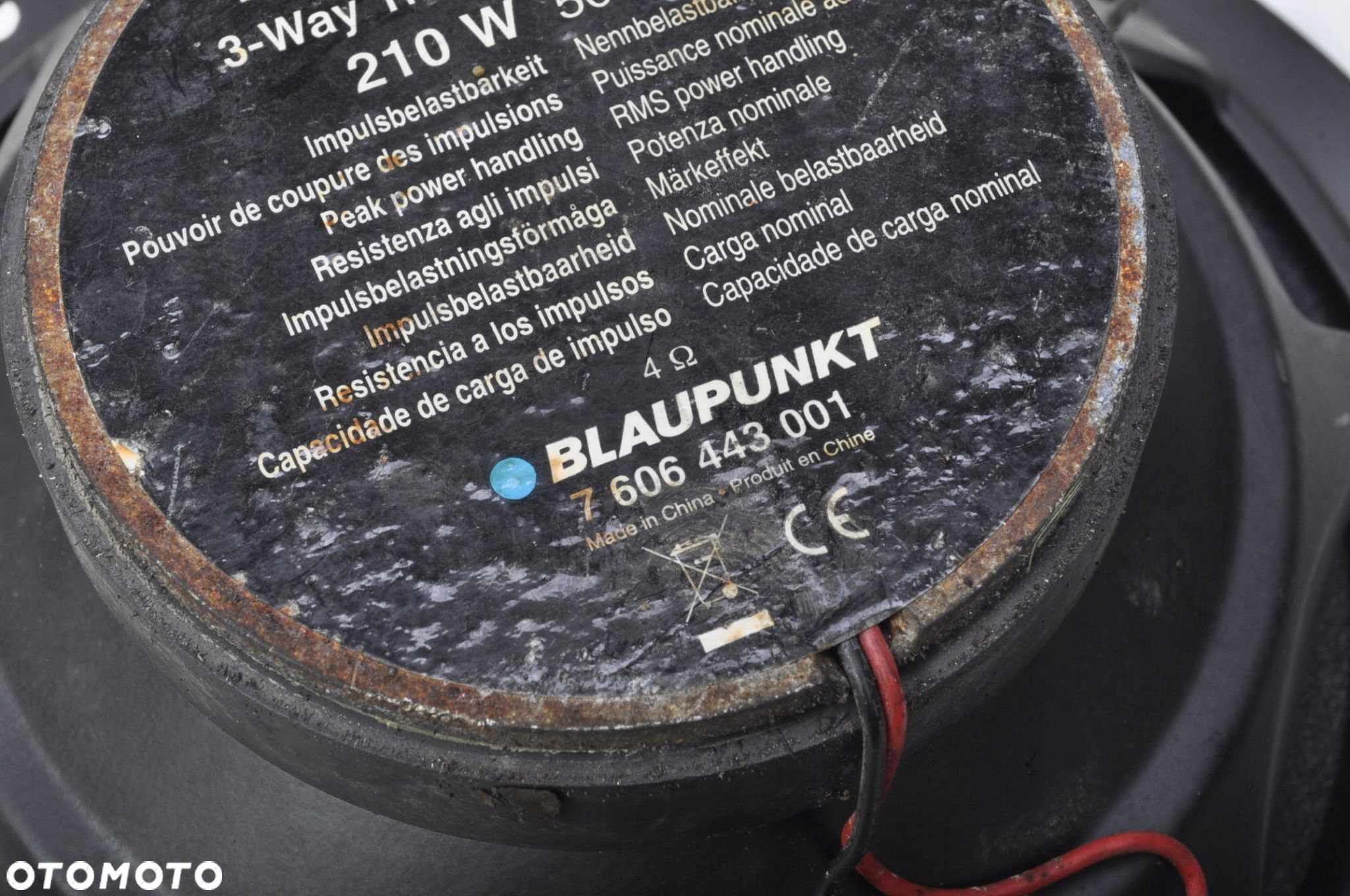 GŁOŚNIKI BLAUPUNKT BGX663HP KOMPLET - 3