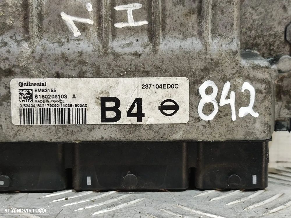 CENTRALINA MOTOR ECU NISSAN QASHQAI QASHQAI +2 I J11 J11_ PULSAR C13 237104ED0C S180206103A HRA2 - 6