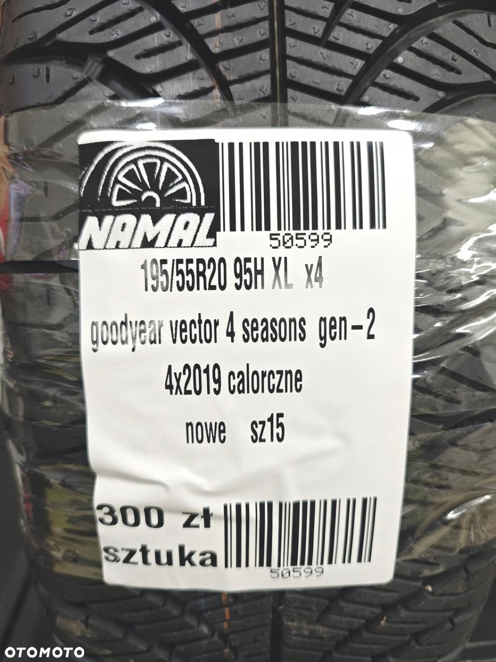 195/55r20 goodyear 2019 całoroczne NOWE 50599 - 10