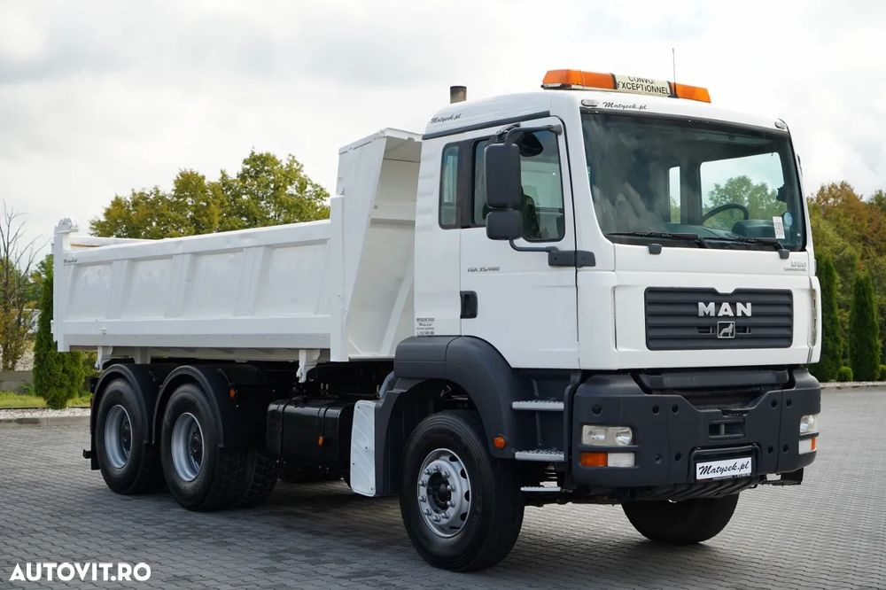 MAN TGS 33. 390 / 6x4 / BASCULANTE / HYDROBOARD / MEILLER KIPPER / BORDMATIC / IMPORTAT - 16