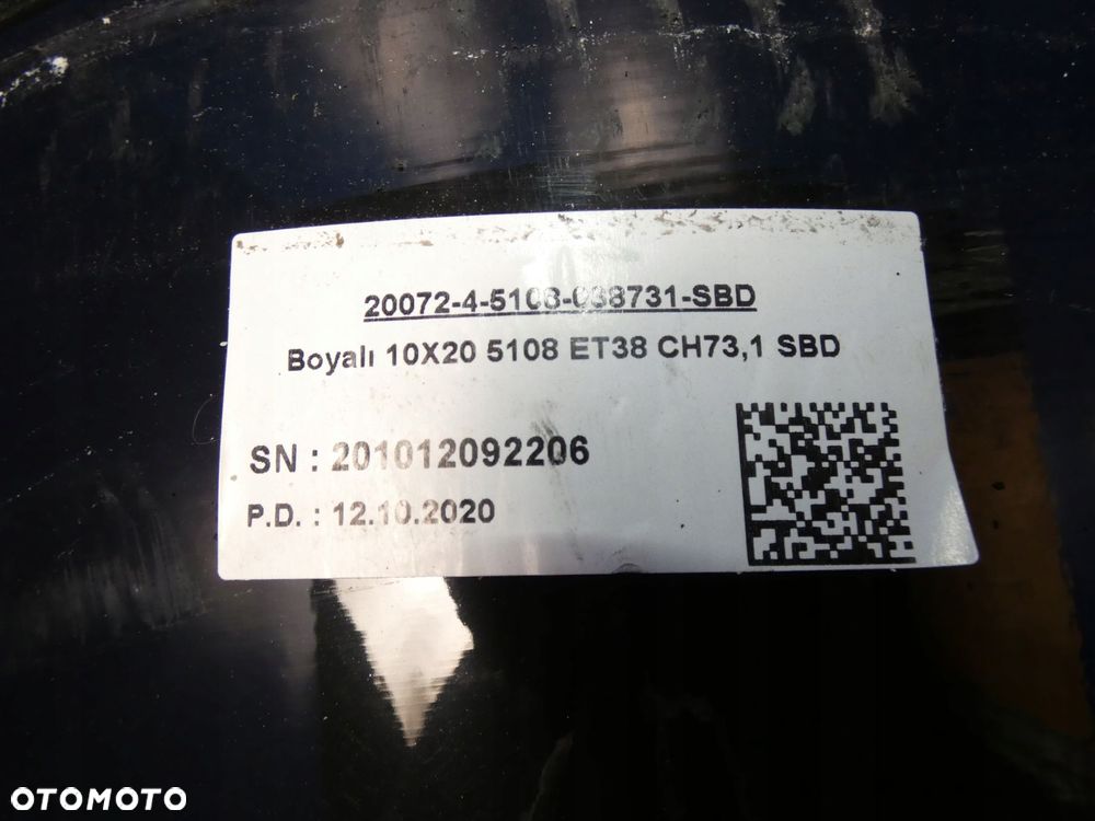 JAGUAR XJ X351 FELGA ALUMINIOWA R20 20'' 8.5Jx20CH ET38 - 3