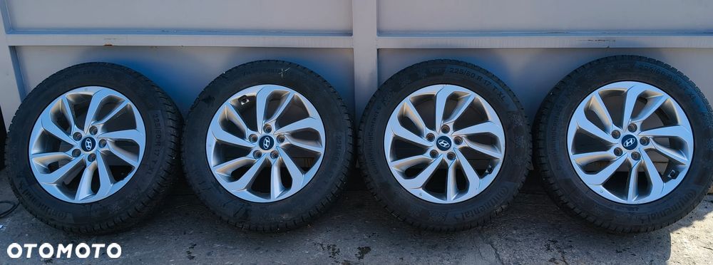 KOŁA ZIMOWE  HYUNDAI TUCSON - 17 CALI - CZUJNIKI 225/60r17 - 1