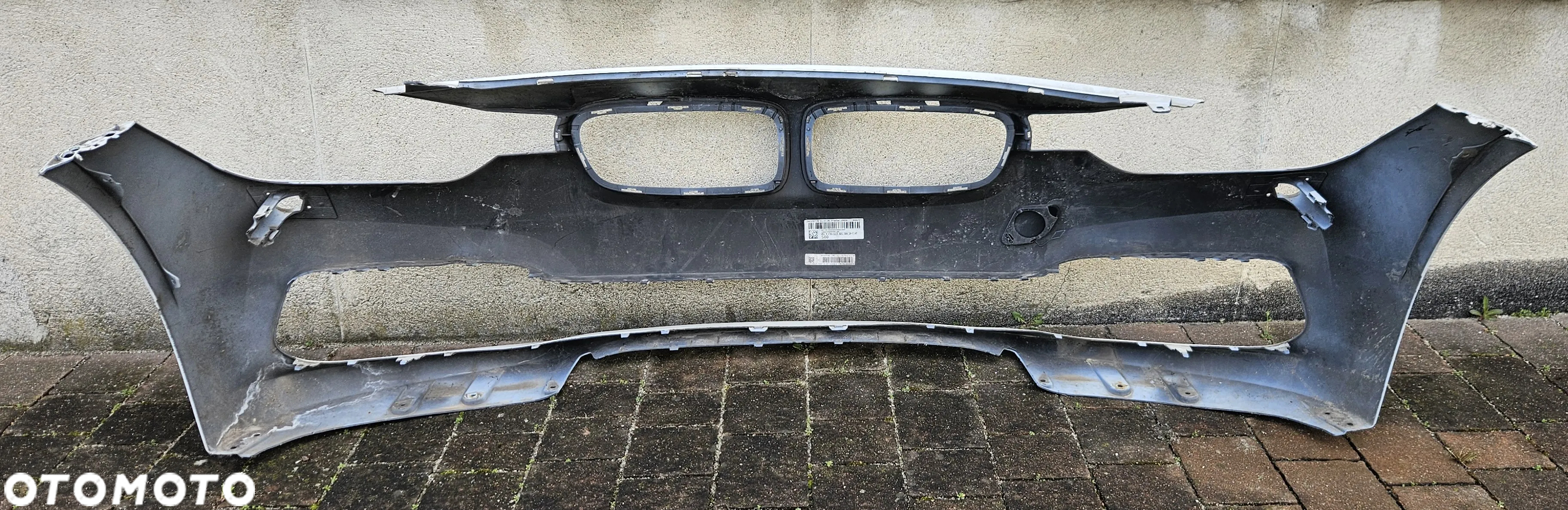 Zderzak przedni przód BMW 3 F30 F31 lift 2015- spryskiwacze znaczek ORYGINAŁ! - 8