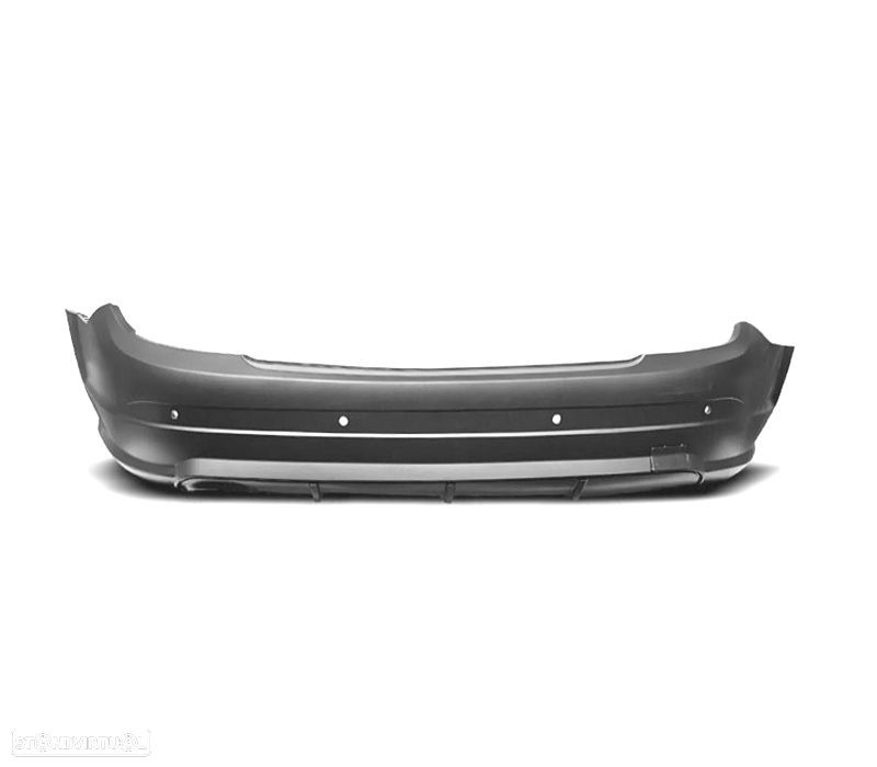 PÁRA-CHOQUES TRASEIRO MERCEDES W204 07-11 LOOK AMG PDC - 2