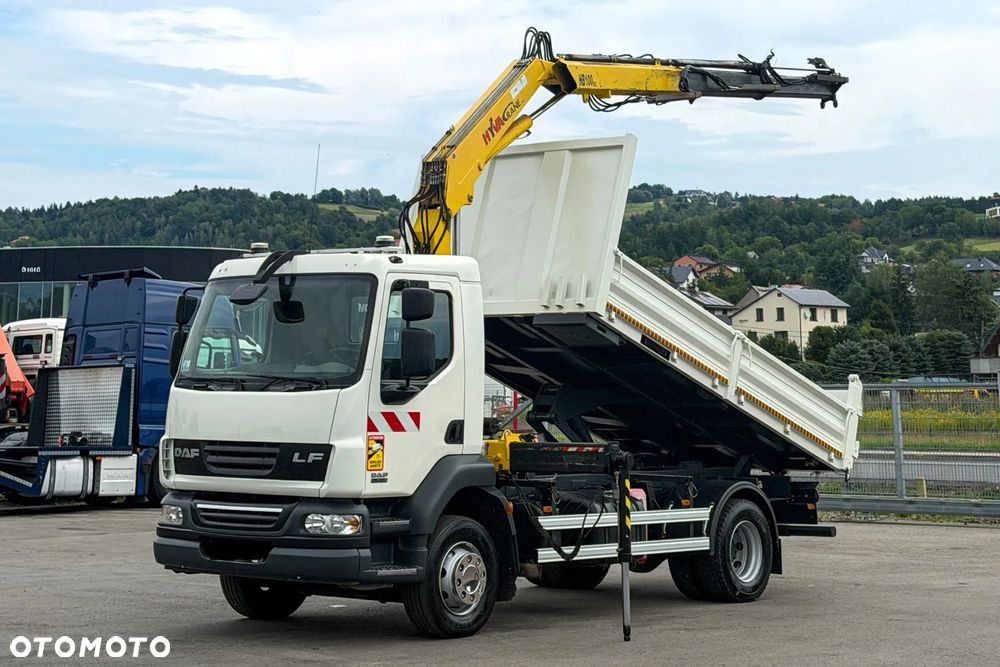 DAF LF 55.220 * Wywrotka 4,20 m * Hyva HB 100 E2 + PILOT * STAN BDB - 2