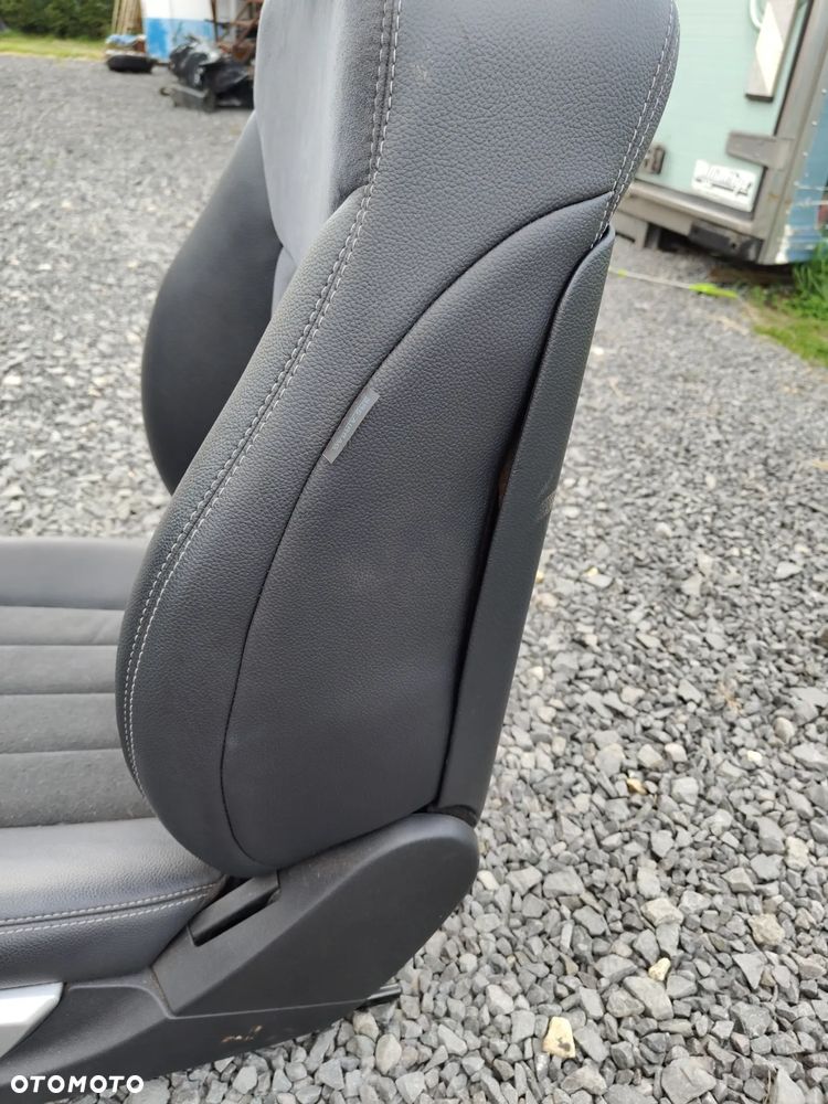 MERCEDES Ml W164 Gl X164 FOTEL Lewy kierowcy Alkantara Igła - 12