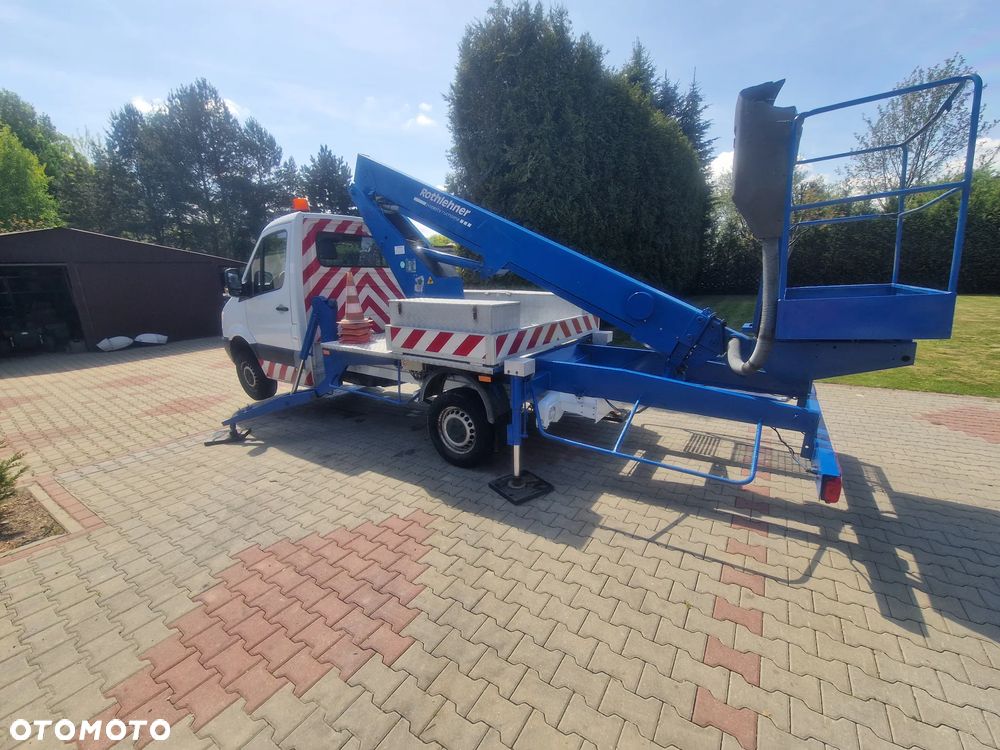Mercedes-Benz Sprinter Podnośnik Koszowy Zwyżka GSR160T  UDT jak Wumag Ruthmann - 6