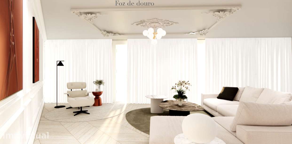 T3 Duplex com Vista Mar na Foz do Douro - Grande imagem: 3/11