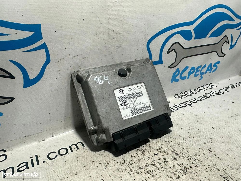 .Centralina Motor Magneti Marelli VAG VW Volkswagen Polo 9N3 1.4 16v 75cv BBY 036906034DE 61600.681.06 - 4