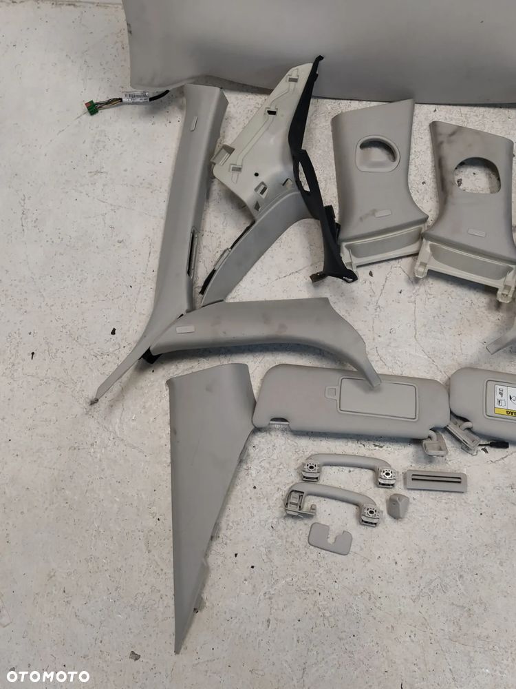 JAGUAR XF X260 SEDAN PODSUFITKA PANEL SŁUPKI SŁUPEK SŁONECZNIKI RĄCZKI ZAŚLEPKI KOMPLET ORYGINAŁ - 10