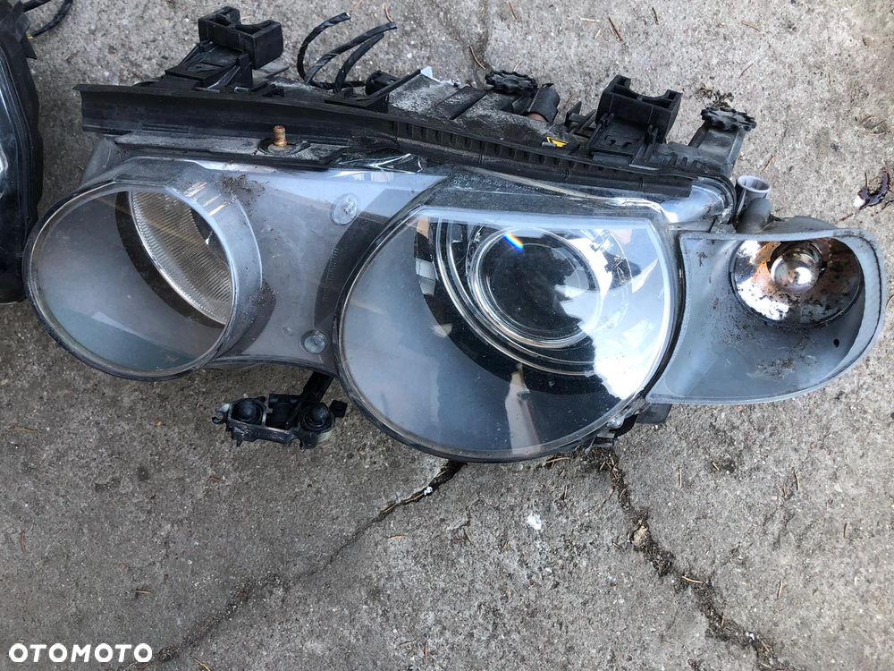 LAMPY przód przednie Xenon CENA ZA 2 SZTUKI BMW E46 COMPACT - 2