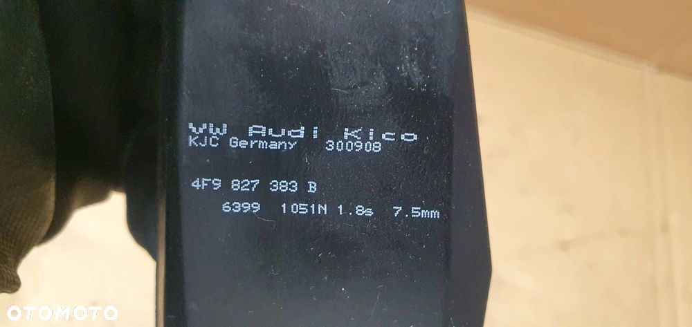 Zamek klapy bagażnika dociąg Audi A4 B8 Kombi - 7