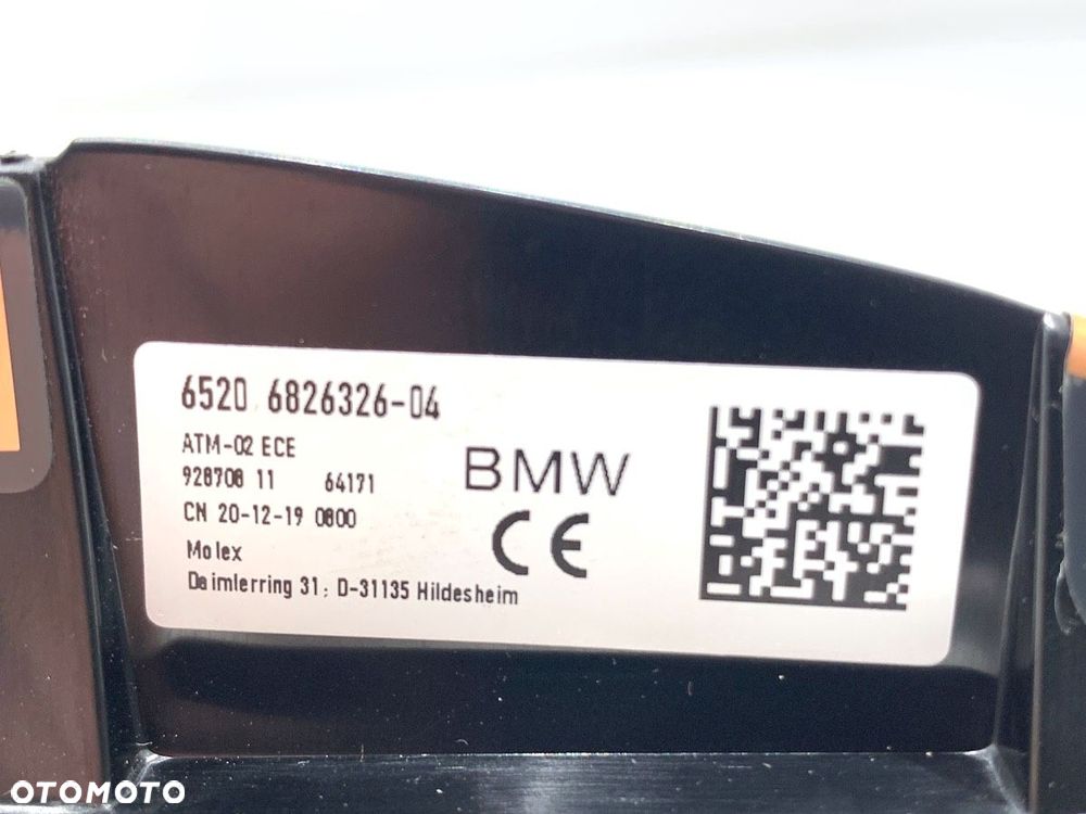 ANTENA  BMW X5 (G05, F95) 2018 - xDrive M 50 d 294 kW [400 KM] olej napędowy 2018 - 2022 6826326 - 8