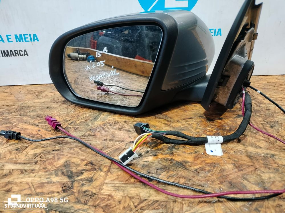 Espelho esquerdo Mercedes W205 Rebativel electricamente - 1