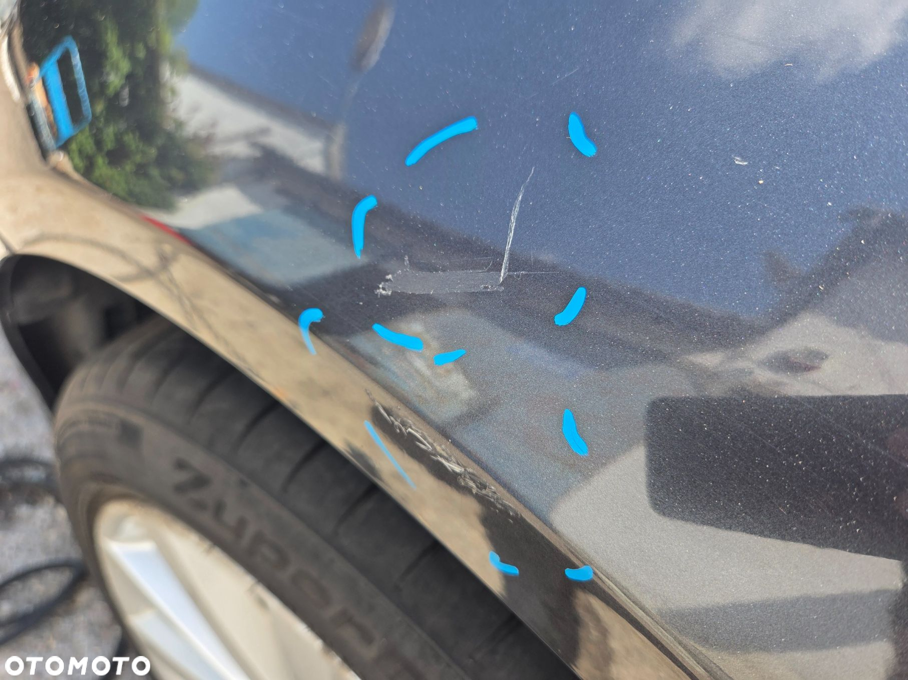 BŁOTNIK LEWY PRZEDNI BMW F10 B90 - 13