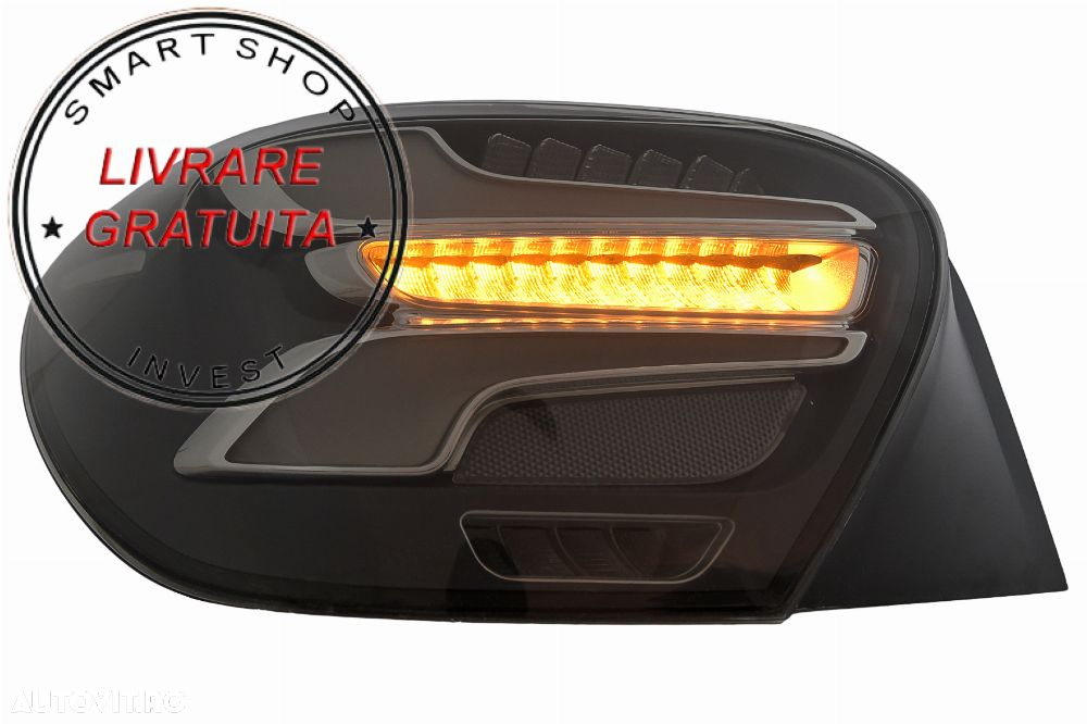 Stopuri LED Mercedes A-Class W176 (2013-08.2015) Facelift Design Fumurii cu Semnal- livrare gratuita - 16