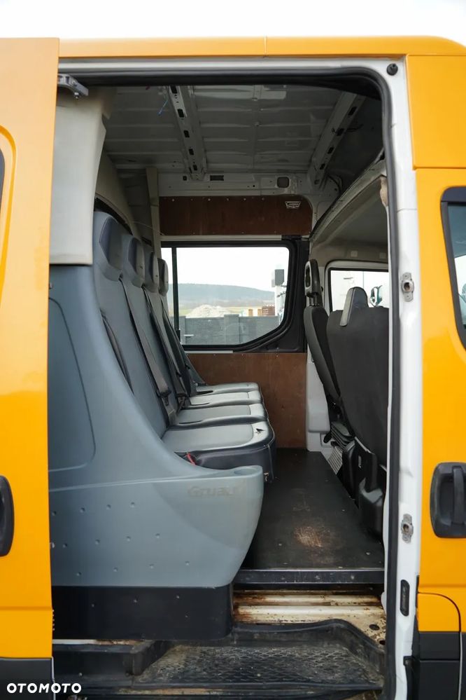 Iveco DAILY 35-130 / BRYGADÓWKA / 7 MIEJSC / BLASZAK / FURGON / SPROWADZONY - 33