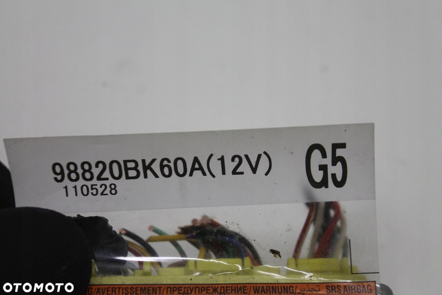 MODUŁ SENSOR AIRBAG 98820BK60A QASHQAI J10 LIFT 09-13 - 3