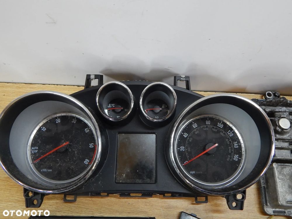 Zestaw startowy sterownik stacyjka 1.6 cdti  Opel MOKKA I A zafira astra corsa meriva Trax 12-18  Łuków części - 4