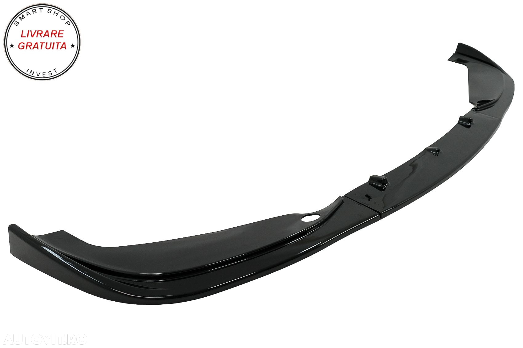 Prelungire Bara Fata BMW 3 Series E46 M3 Sedan Touring (1998-2004) Negru Lucios- livrare gratuita - 5