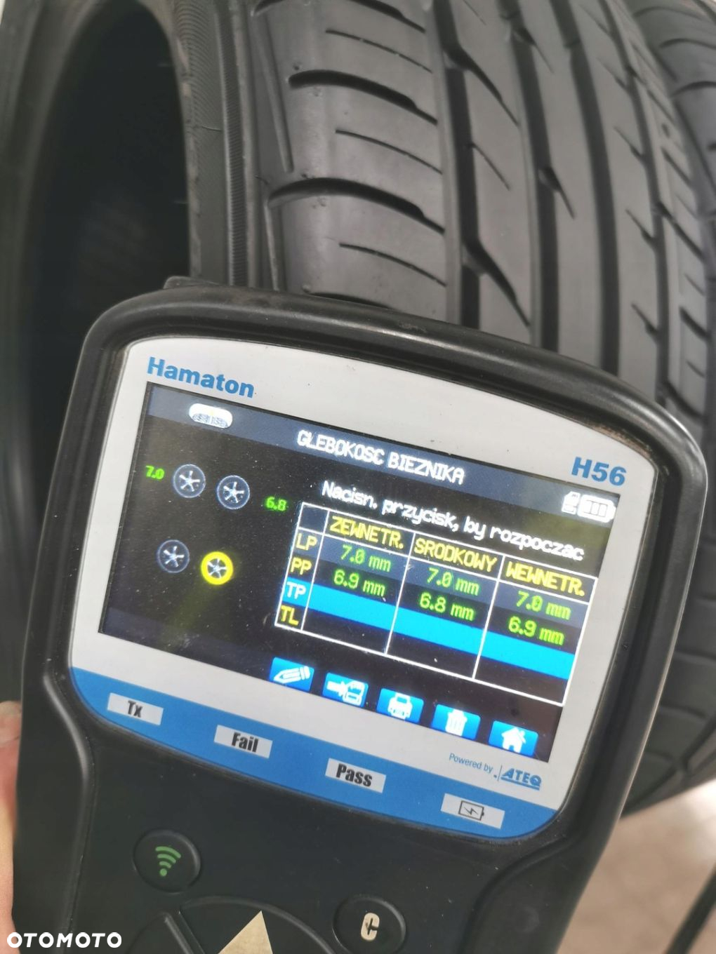195/55R16 falken 2020 opony letnie 6,8mm 6369 - 7