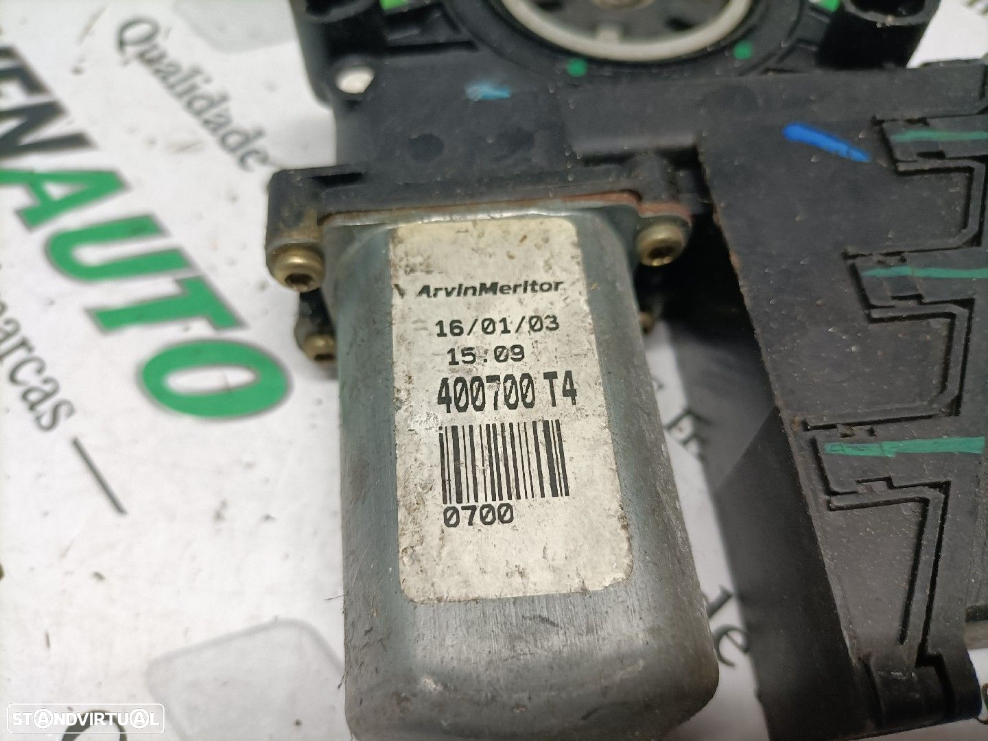 Motor Elevador Frente Esquerdo Volkswagen Polo (9N_) - 3