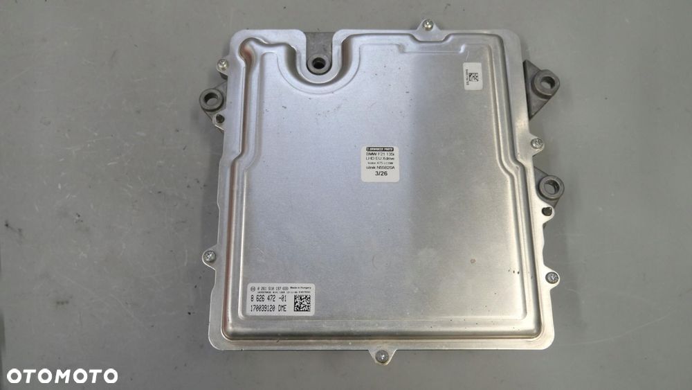bmw f30 f21 f22 zestaw startowy n55b30a 3.0 dme fem klucz m135 8626472 - 11