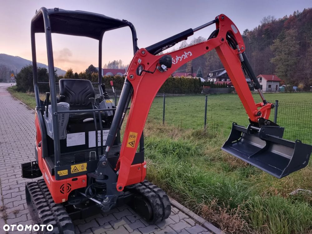 Kubota KX016-4 Koparka Gąsienicowa 1,8 tony jak Nowa 2016r Rozsuwane Gąsienice podwozie Szybka i wolna jazda! Import Norwegia 1900mtg Zadbana Zero luzów wycieków! Gąsienice mało zużyte. Skrętne Ramie - 16