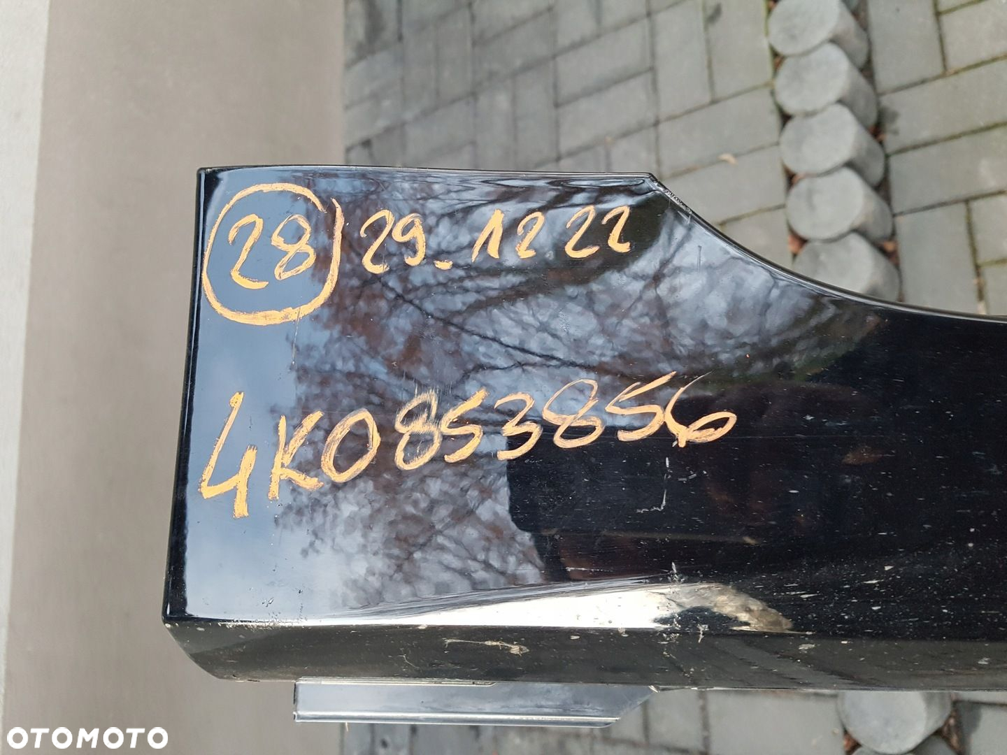 AUDI A6 C8 prawa listwa progowa 4K0853856 - 5