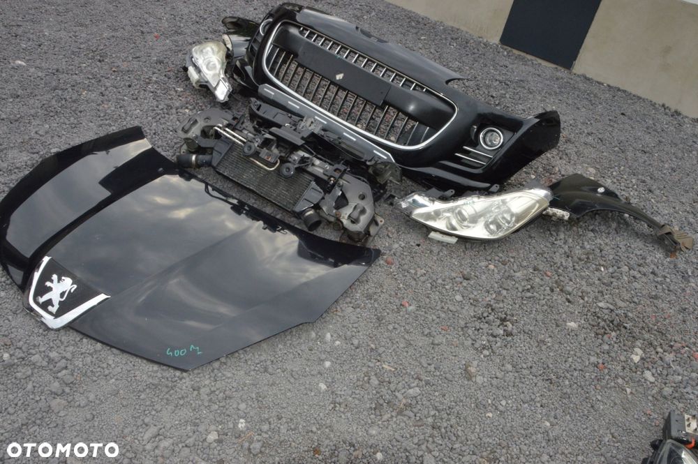 zderzak przód maska błotnik lampa komplet przód peugeot 4007 - 5