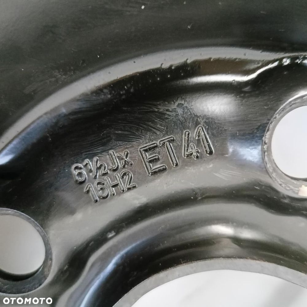 Felgi 5x112 16 Vw Passat B8 3Q0601027 + Kołpaki 4szt (F3718) - 6