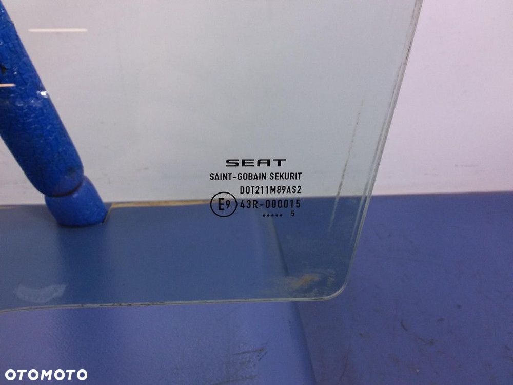 SEAT TOLEDO III SZYBA DRZWI TYŁ LEWA TYLNA 05 - 2