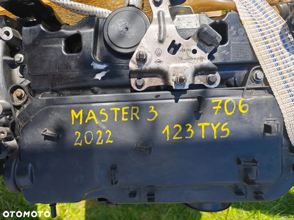 Silnik KOMPLETNY master 2,3 M9T 706 702 708 2022r 123tys - 3