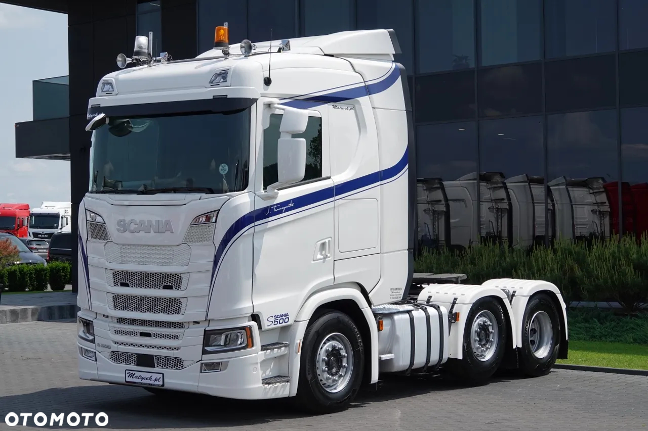 Scania S 500 / 6x2 / PUSHER / RETARDER / KLIMA POSTOJOWA  / PRZÓD NA PODUSZKACH  / OS PODNOSZONA i SKRĘTNA / DMC  70 000 KG  / OPTICRUISE + SPRZĘGŁO / EURO 6 / PO KONTRAKCIE SERWISOWYM - 2