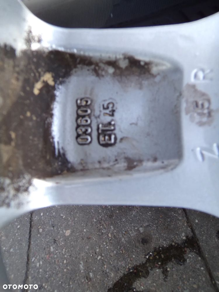 KOMPLET KÓŁ KOŁO FELGA 185/65 15 MERCEDES A KLASA ET 45 6Jx15 - 9