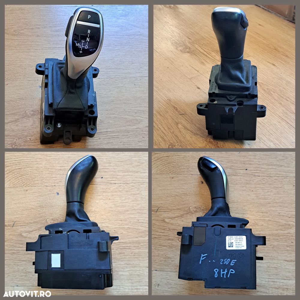 Schimbator de viteze Joystick selector maneta original BMW F10 F11 F06+LCI F12+LCI F13+LCI F25 F26 - 4