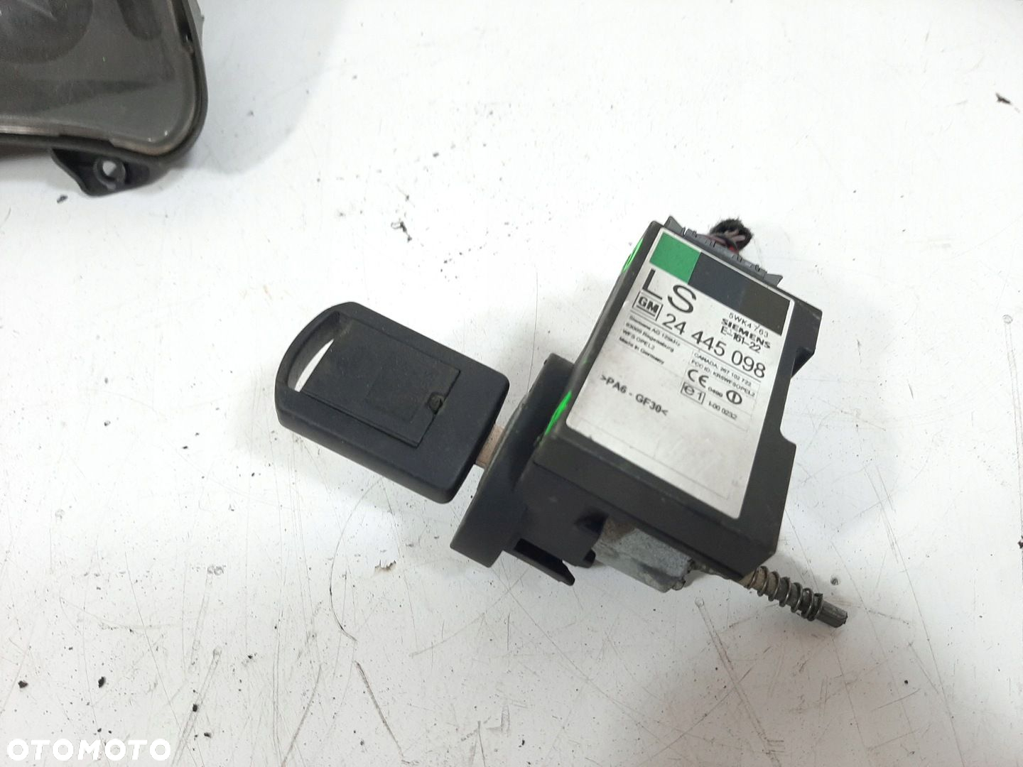 OPEL CORSA C 1.2 16V 3D 01R STEROWNIK SILNIKA ZESTAW 0261206074 09115112 - 13