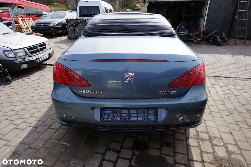 PEUGEOT 307 CC CABRIO 2005 EZWD 1.6 16V TU5JP4 109KM 20DM12 SZARY na części - 4