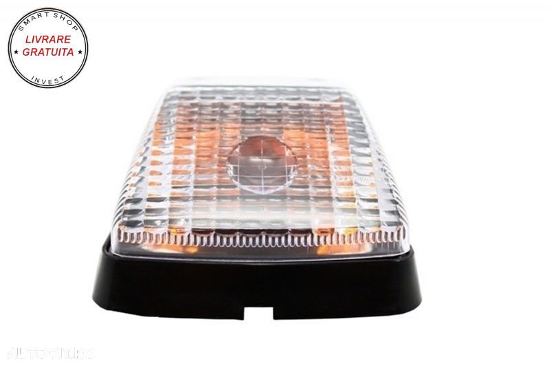 Bandouri Laterale cu Stickere Laterale Negru Mat si Lampi Semnalizare Mercedes G-C- livrare gratuita - 11