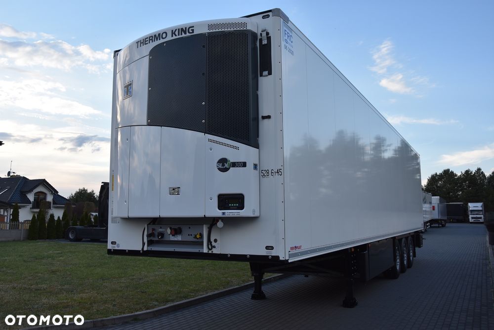 Schmitz Cargobull CHŁODNIA THERMOKING SLX PRZEBIEG 90 TYS KM / 4 RYGLE / OŚ PODNOSZONA / PALECIARA / ELEKTRYKA / STAN IDELNY JAK NOWY ! - 2