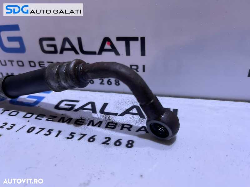 Furtun Conducta Teava Ulei Turbo Turbina Turbosuflanta BMW X3 E83 2.0 D N47 2006 - 2011 [D0427] - 3