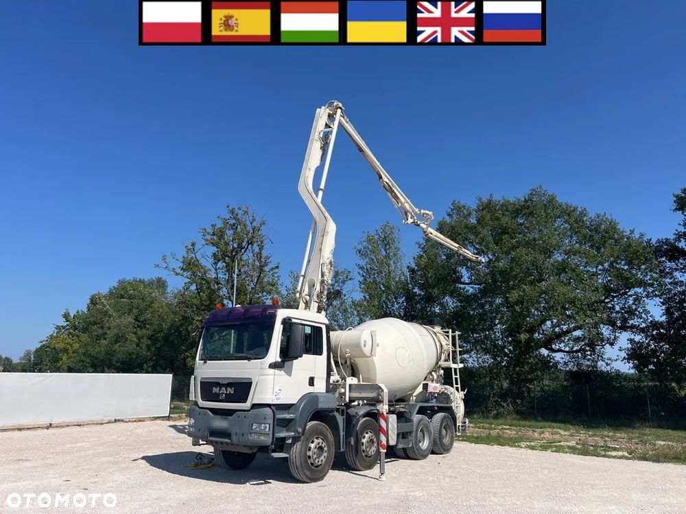 MAN TGS 32.400 / Pompogruszka / 8x4 / 426 MTH!!! / 18 metrów - 1