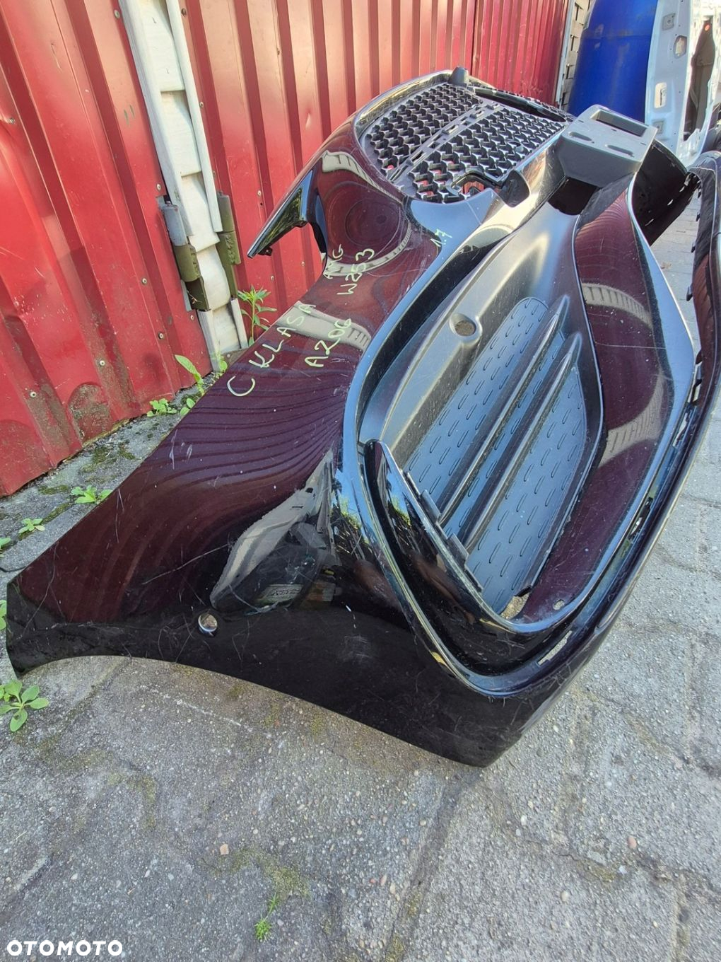 Mercedes C klasa W206 AMG zderzak przedni A2068858401 - 5