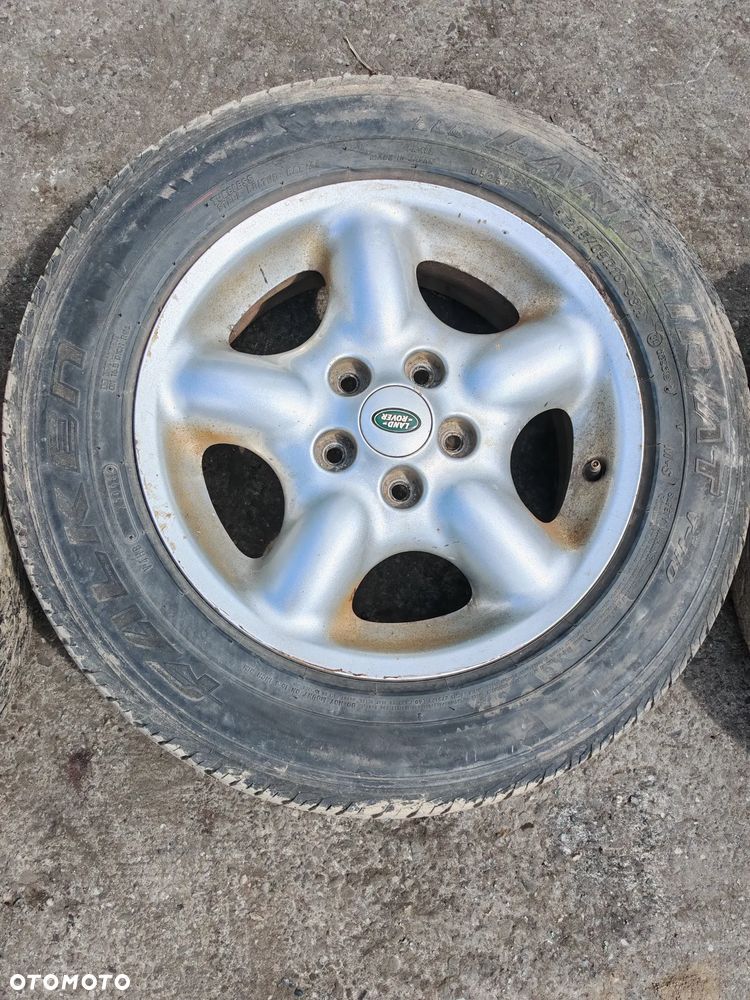 Felgi aluminiowe Land Rover 16” 5x120 + opony 215/65R16 - 4