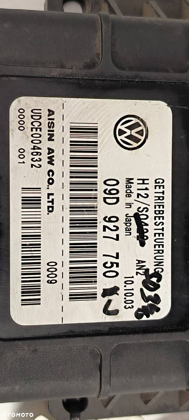 MODUŁ VOLKSWAGEN TOUAREG 7L 09D927750K - 5