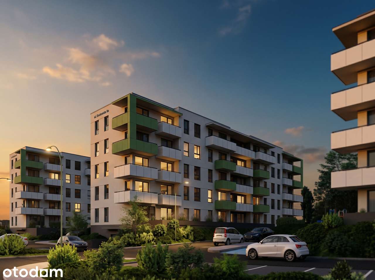 3-pokojowe mieszkanie 55m2 + 2 balkony